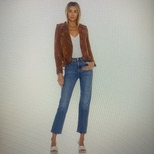 Levi Wedgie Straight Jeans - High Rise & Hidden Button Fly - 27